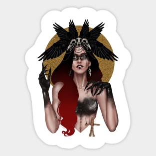 The Morrigan Sticker